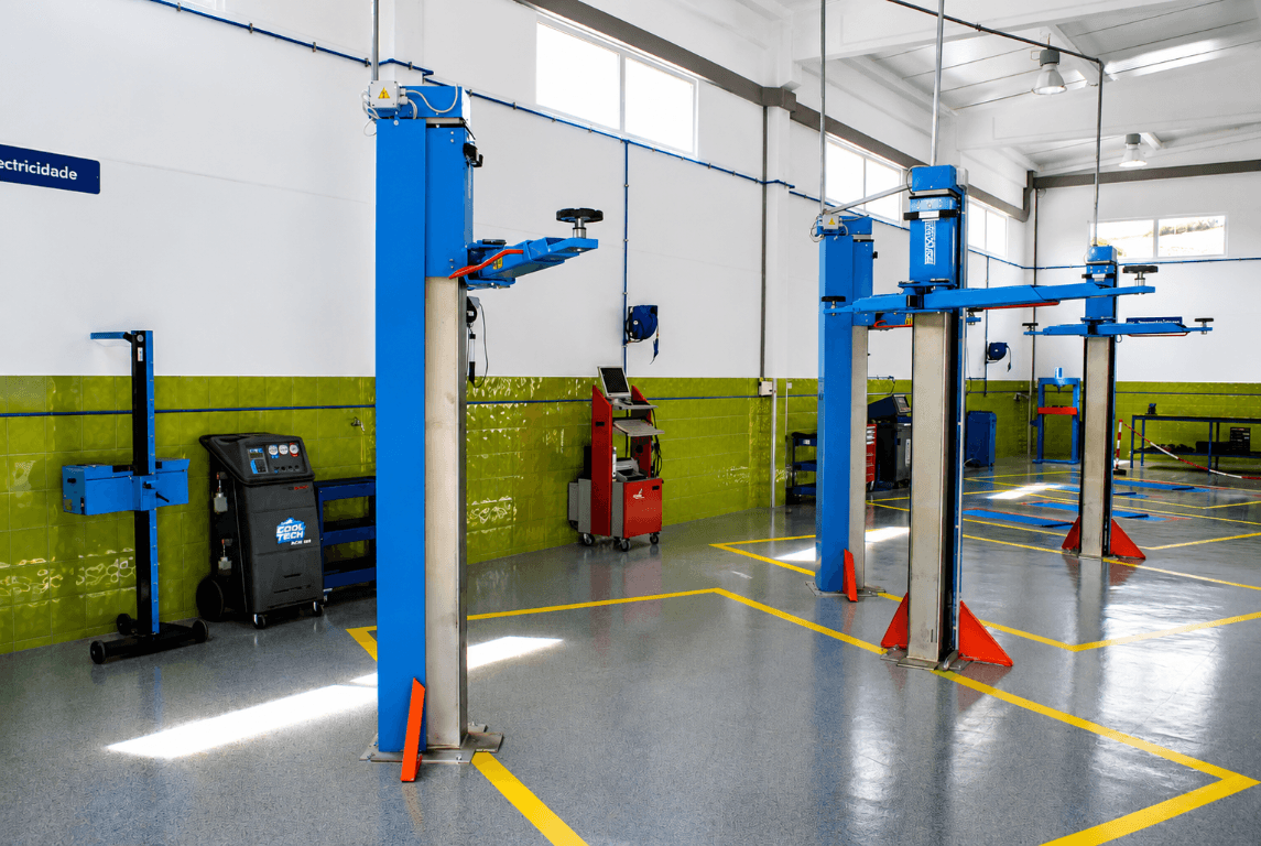 Área de diagnóstico automóvel da Auto Formigal