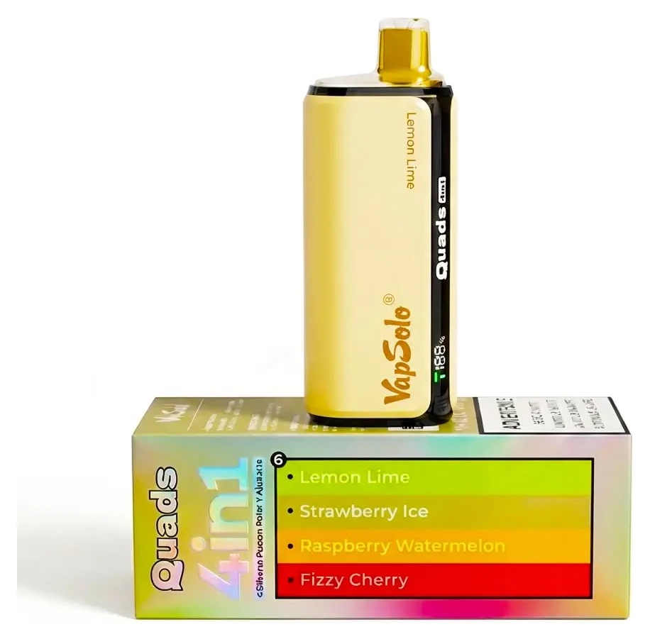 VapSolo 80K Quads 4in1 — vape descartável