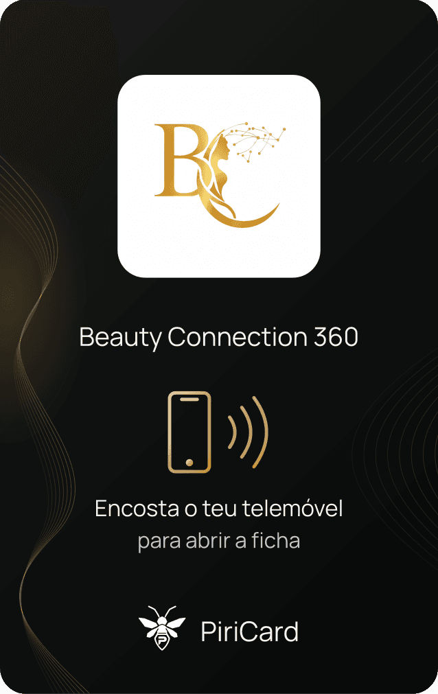 Frente do PiriCard de Beauty Connection 360